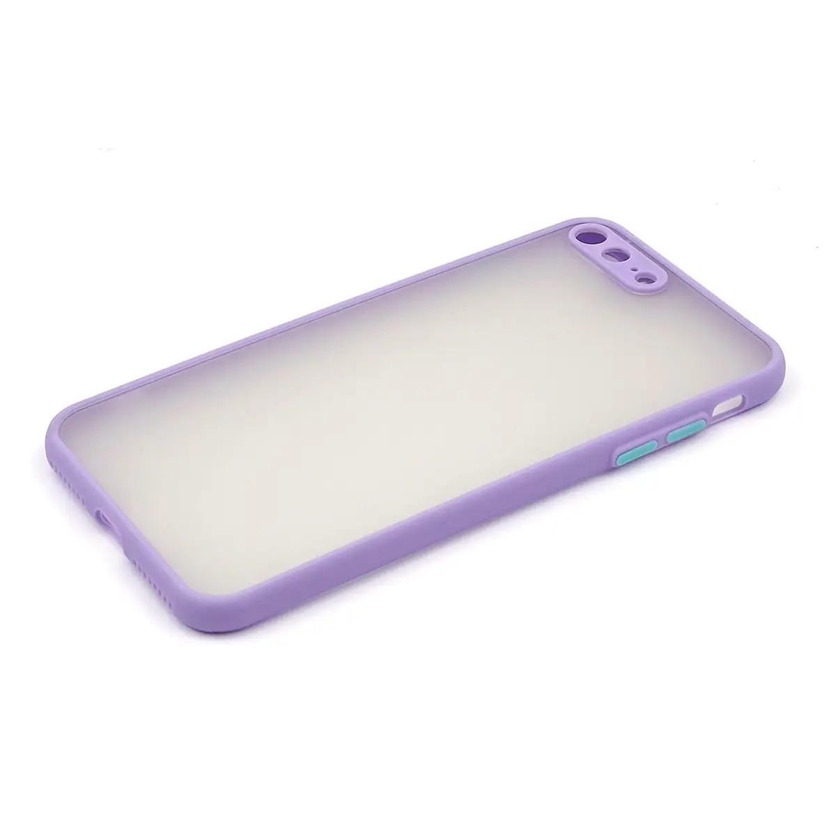 Силиконовый Чехол Накладка Avenger Totu Series Separate Camera Для iPhone 7Plus/8Plus Purple Силиконовый Чехол Накладка Avenger Totu Series Separate Camera Для iPhone 7Plus/8Plus Purple