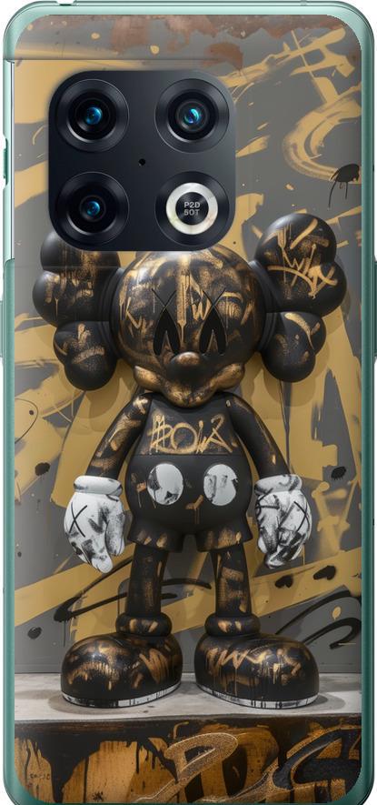 Чохол на OnePlus 10 Pro Bronze kaws (6097u-2588-42517)