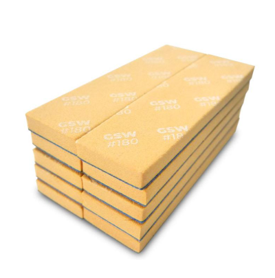 Губки шлифовальные зернистость #180 10 шт. Leather Brown (10768)