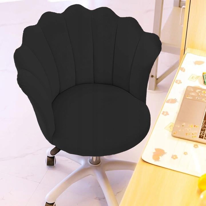 Кресло вращающееся Just Sit FLOWERS Черный (26210096) - фото 4