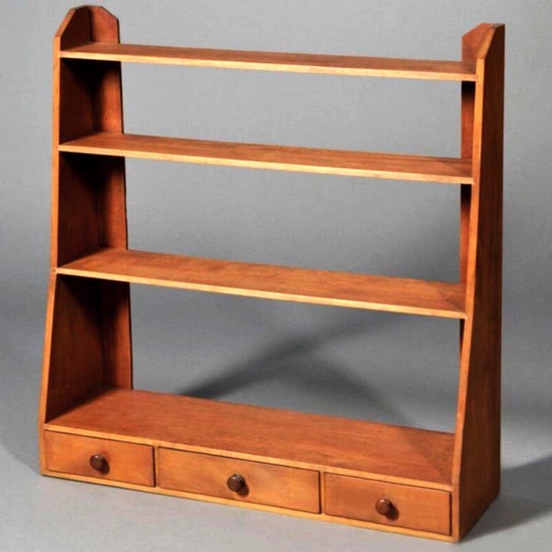 Полка для ванной из дерева Шесард Сиена (ВНП/013805)