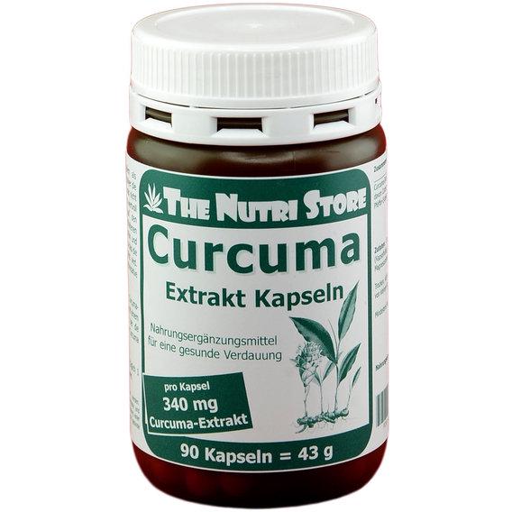 Куркума The Nutri Store Curcuma Extract 340 мг 90 Caps (ФР-00000106)