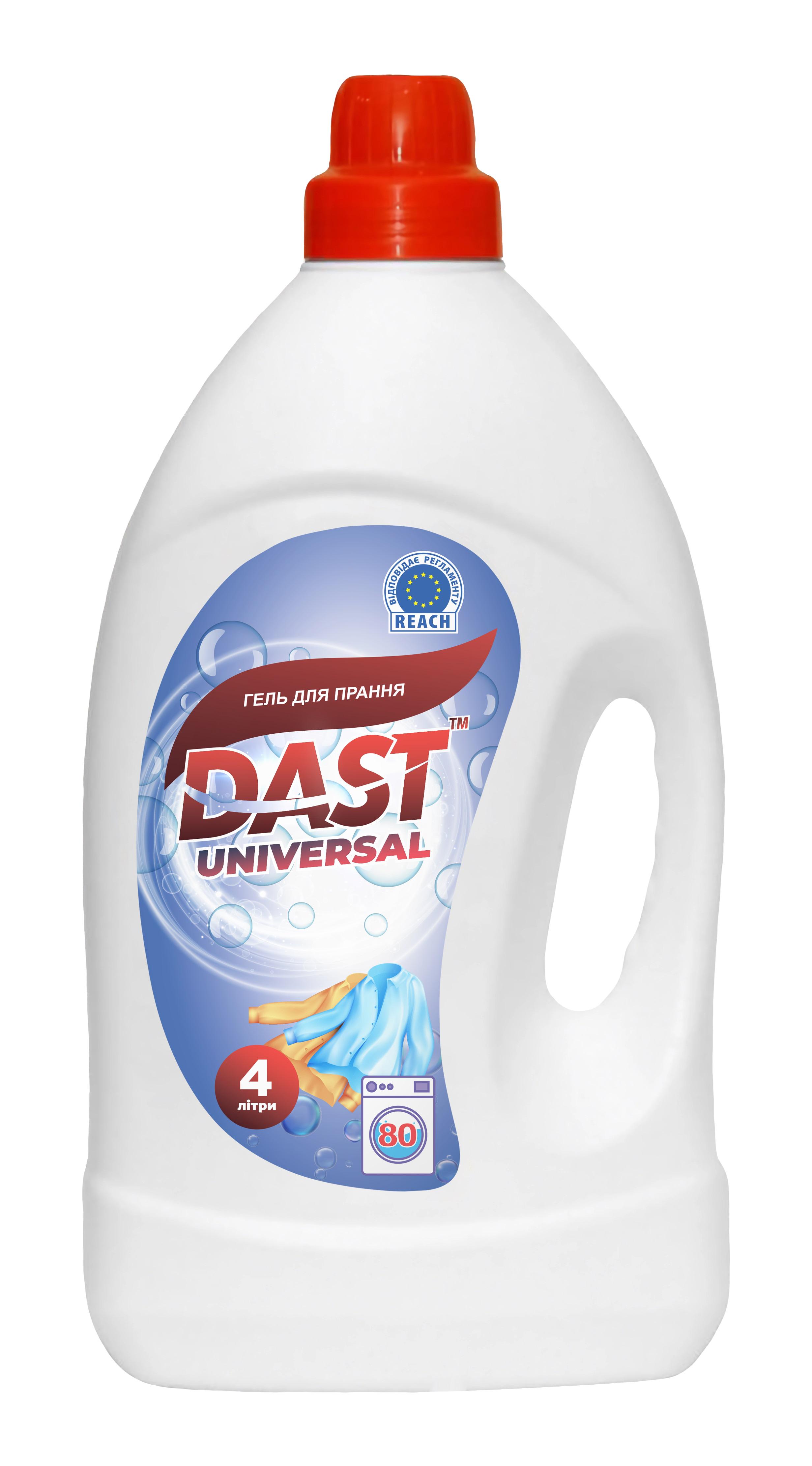 Гель для стирки Dast Universal 4 л (1002)