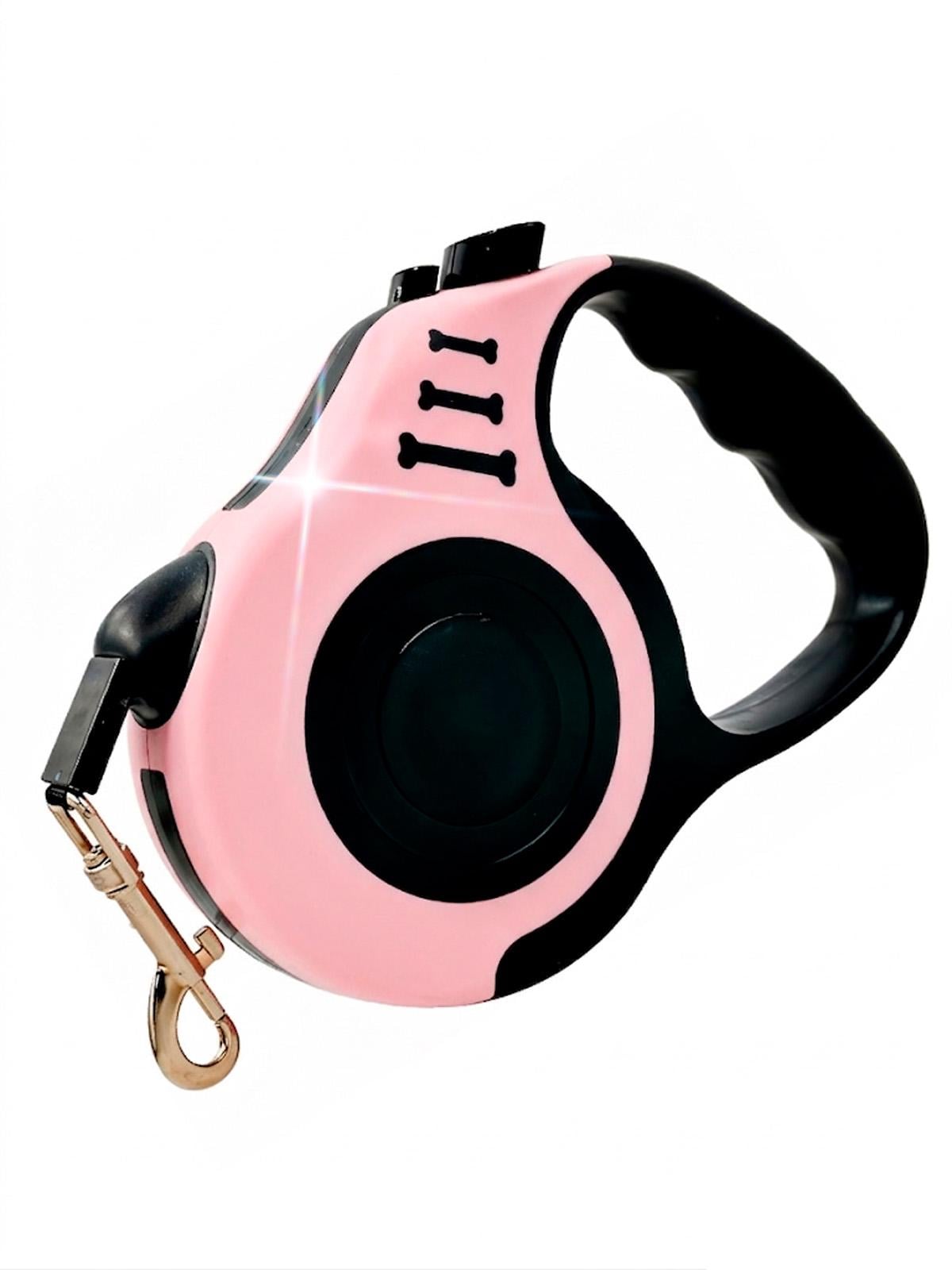 Поводок-рулетка BRS для собак маленьких и средних пород весом до 15 кг 5 м Черно-Розовый (585768445) Поводок-рулетка BRS для собак маленьких и средних пород весом до 15 кг 5 м Черно-Розовый (585768445)