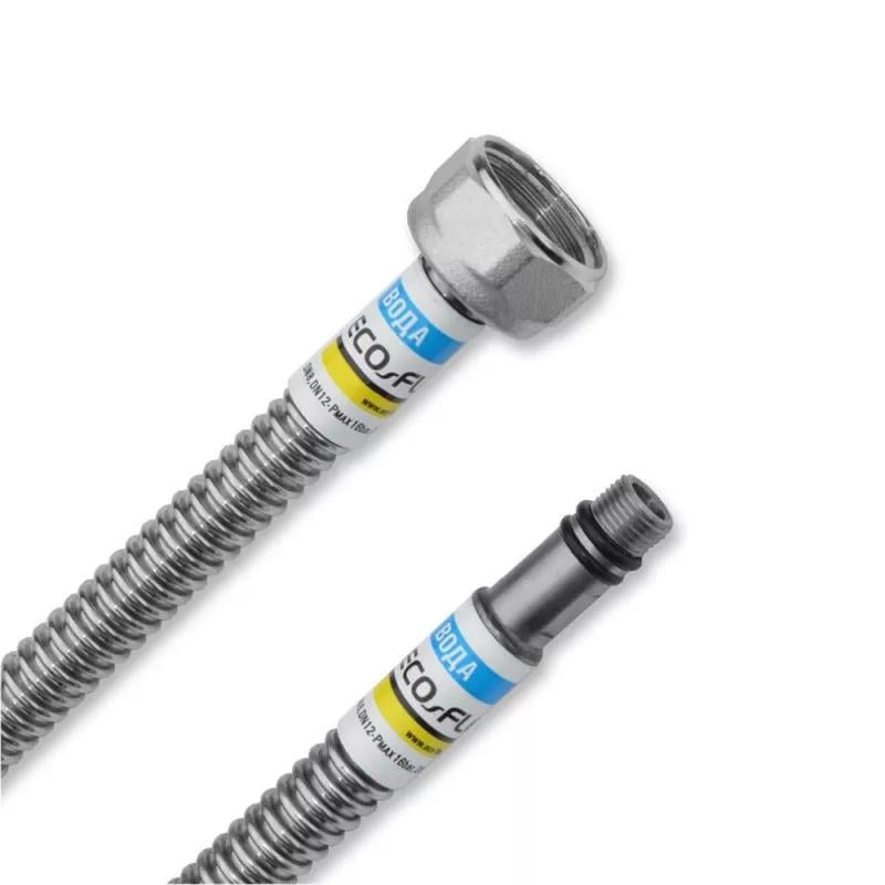 Шланг для подключения смесителя Eco-Flex WM1F6M040 40 см M10x1/2" ЗВ (154354)