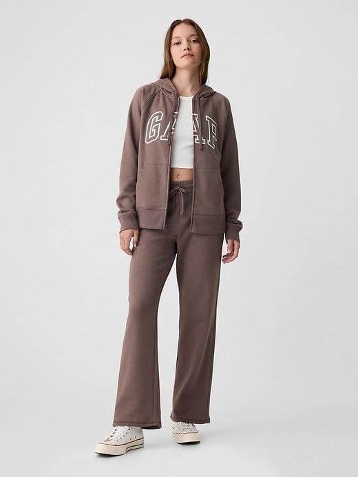 Джогеры женские GAP на флисе XS Коричневый (221631459735)