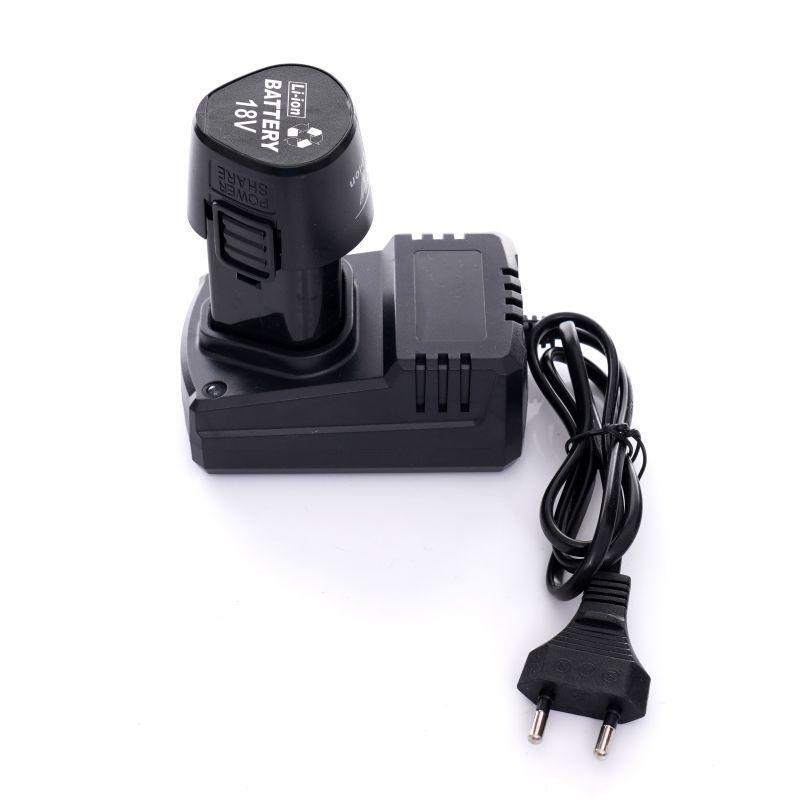 Дрель-шуруповерт аккумуляторный Kraft&Dele KD3066 2415716083 18 В 1300 мА/ч 30 Нм 2 скорости Li-Ion в кейсе - фото 10