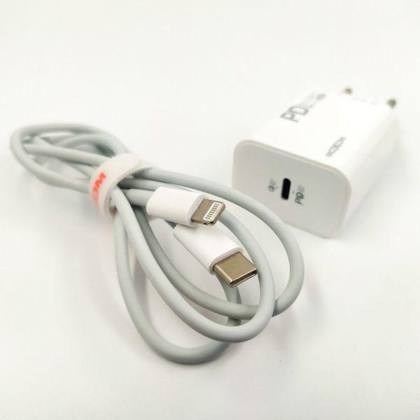 Зарядное устройство MOXOM MX-HC25 с быстрой зарядкой Type-c/Lightning (21344) - фото 3 Зарядное устройство MOXOM MX-HC25 с быстрой зарядкой Type-c/Lightning (21344) - фото 3