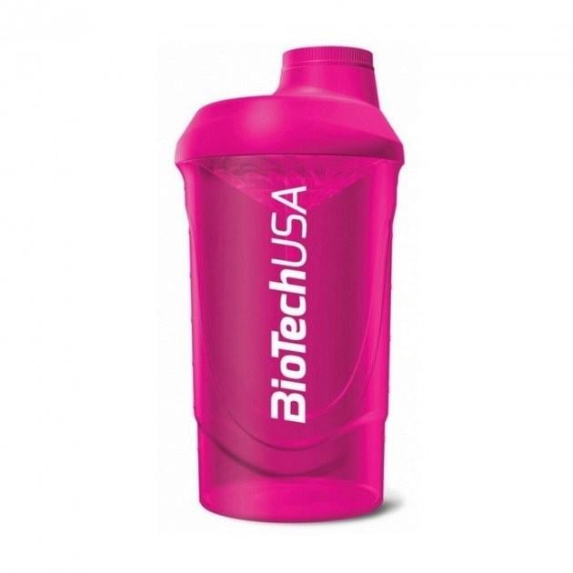 Шейкер BioTech Shaker 600 мл Розовый