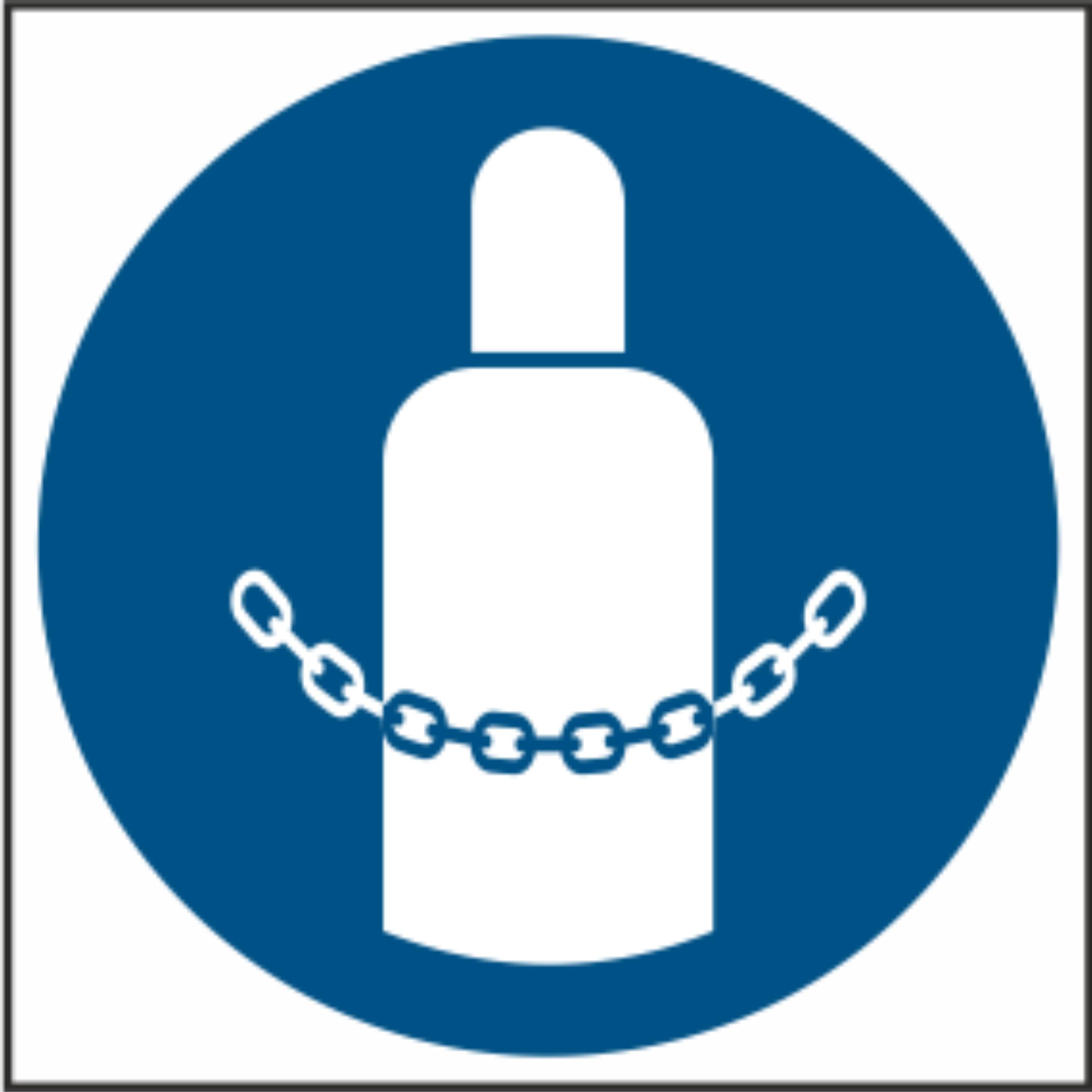 Табличка закріпити газові балони 20х20 см (00120) Табличка закріпити газові балони 20х20 см (00120)