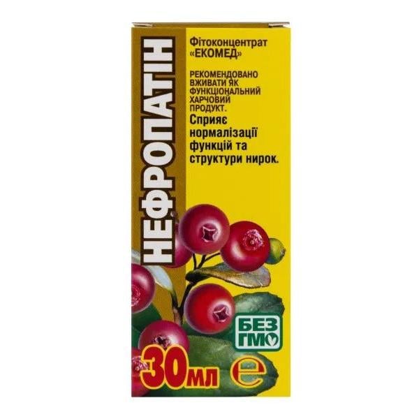 Комплекс для профилактики почек Экомед Нефропатин 30 мл 15 порций (000026951)