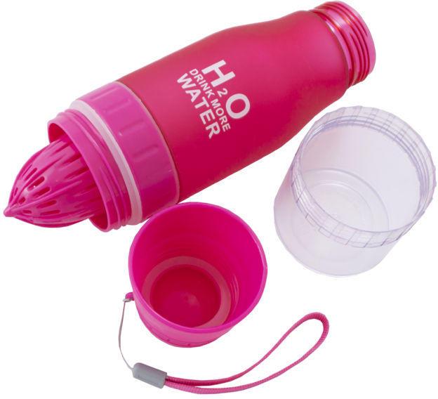 Термос EL-244 650 мл бутылка Фреш Малиновый (100591)
