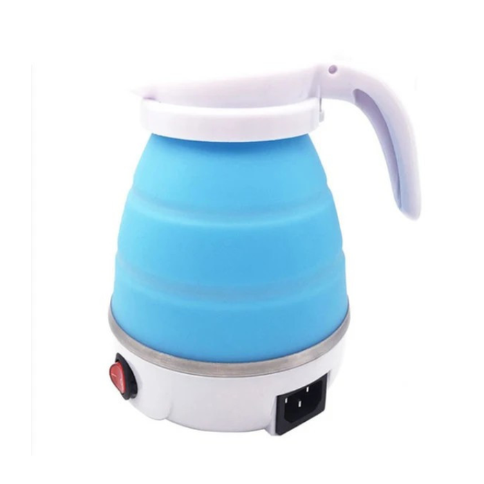 Електрочайник складаний Electric Kettle EK-2354 силіконовий туристичний Блакитний - фото 12