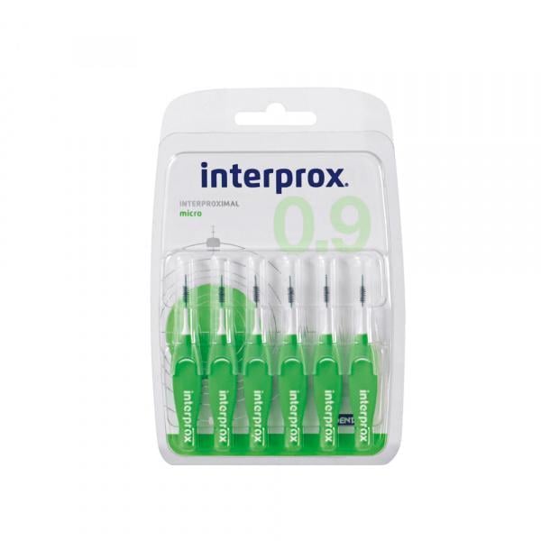 Ершики межзубные Interprox 4G Micro 0,9 мм 6 шт. (1092)