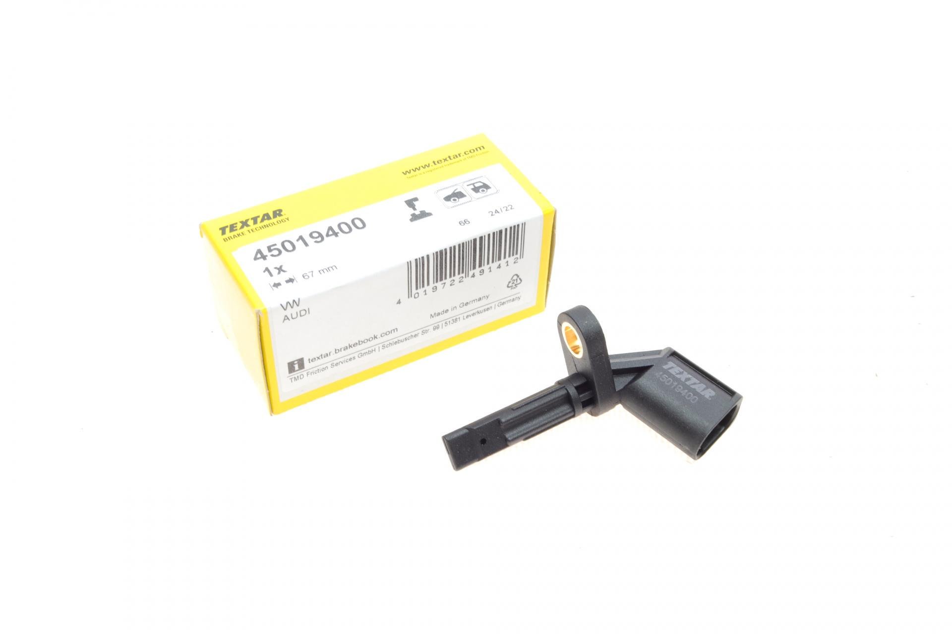 Датчик ABS передній/R/задній/L Audi A4/A6/A8/Q5 1,8-4.2 02 (45019400)