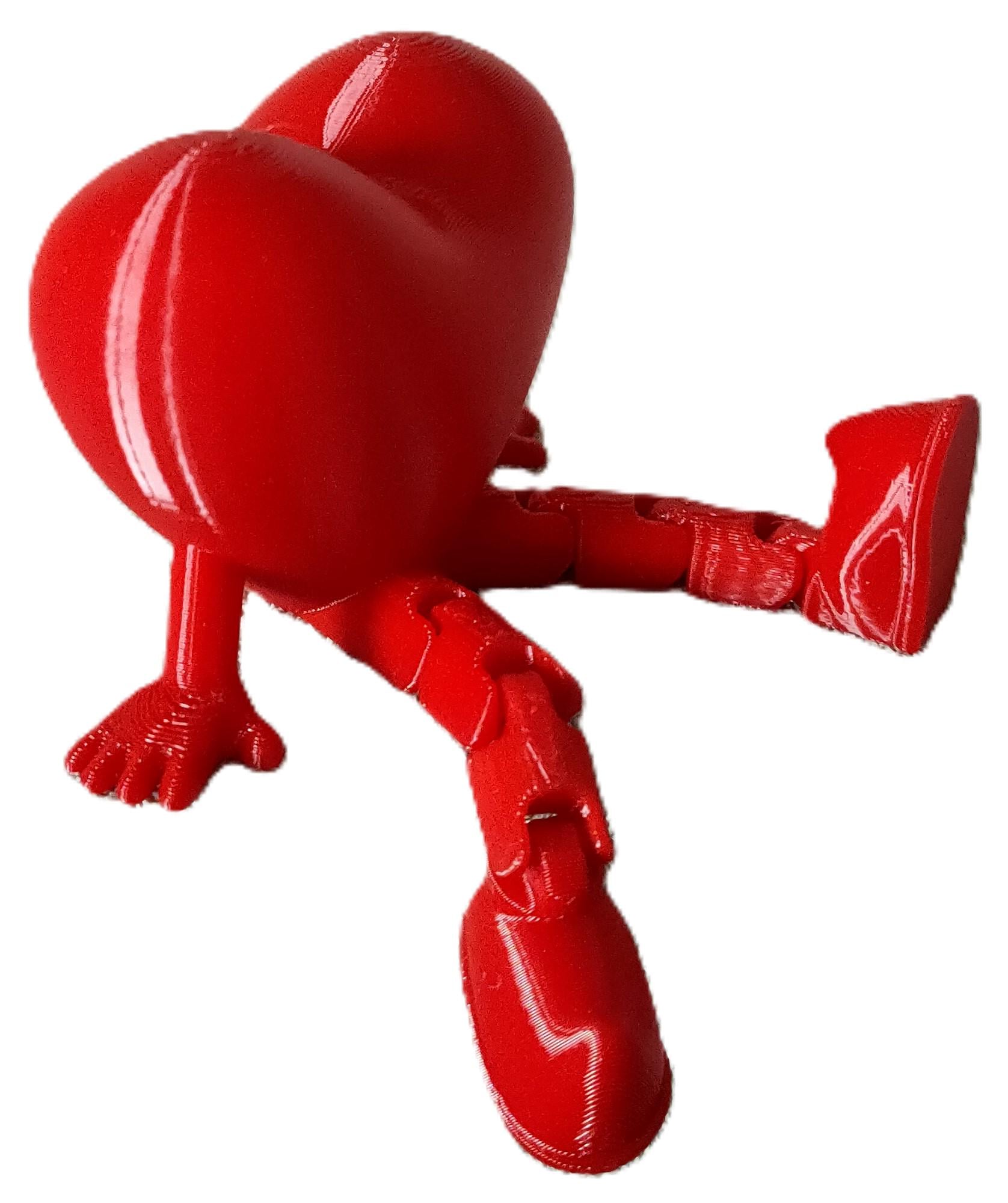 Декор Подвижное сердце 75х65х48 мм (SERD-16G-KR)