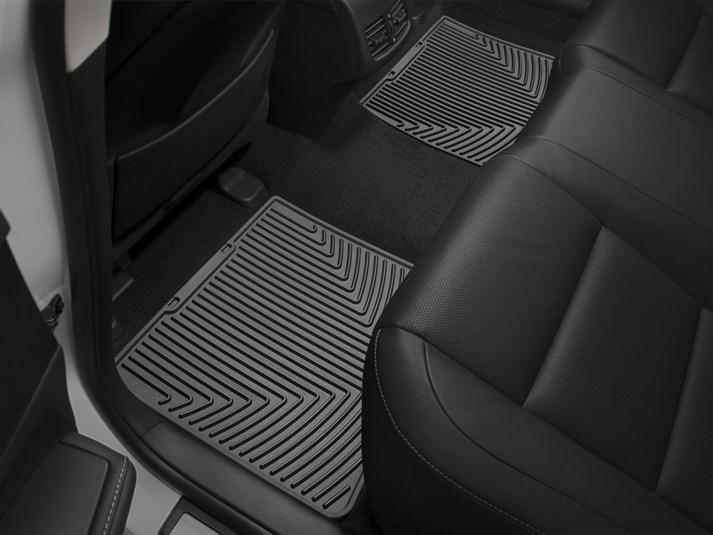 Килимки автомобільні задні гумові WeatherTech W290 Lexus ES 2013 Чорний (1185135749)