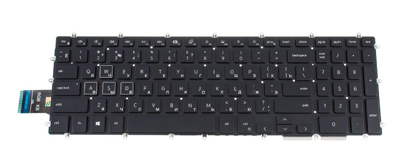 Клавиатура для ноутбука Inspiron 3790 (123316)