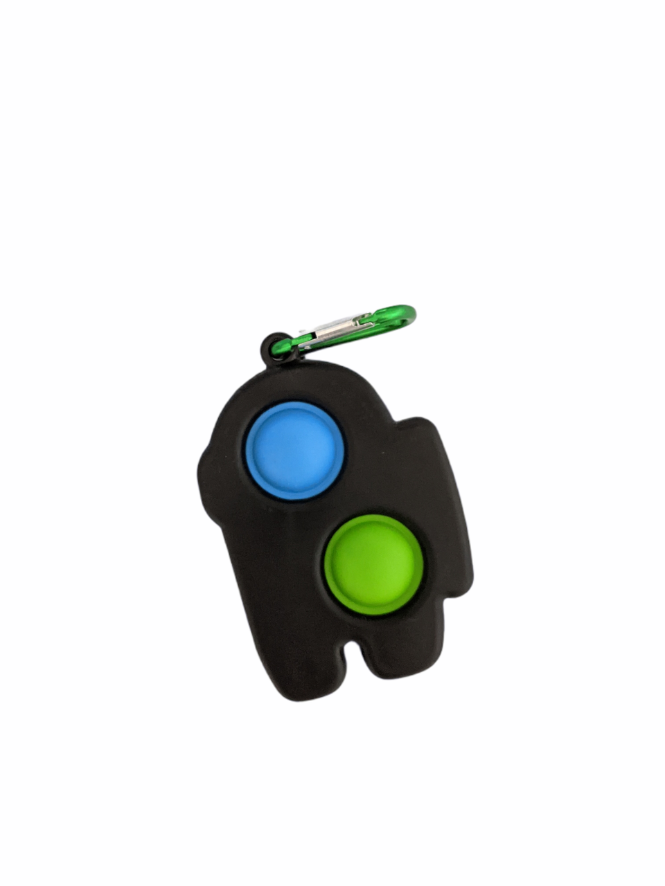 Игрушка-антистресс Simple Dimple силиконовый брелок Among Us Black