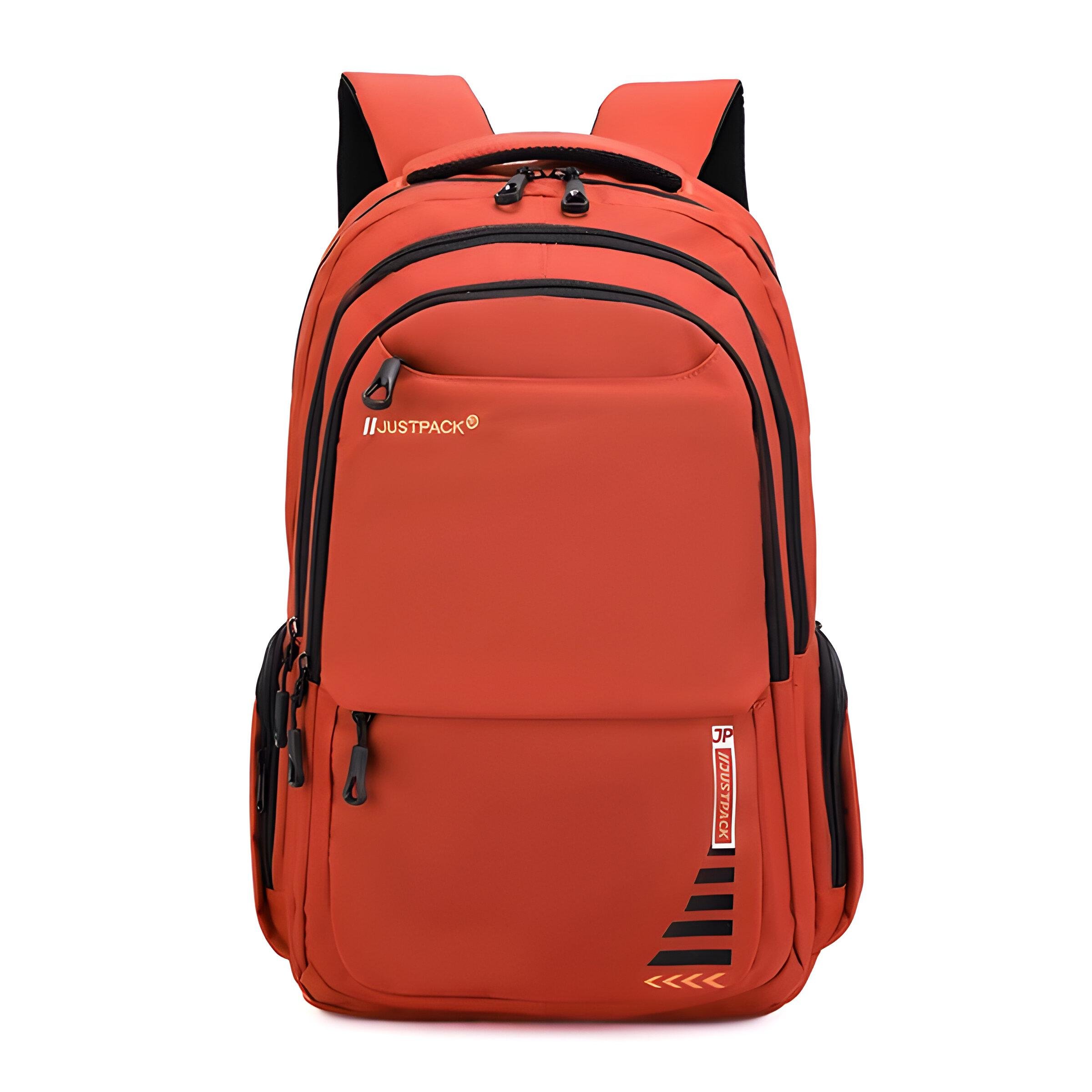 Рюкзак міський Justpack з ортопедичною спинкою Помаранчевий (5778/Д)