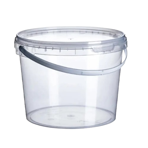 Ведро круглое ЭЛИПС усиленная крышка пластик 5 л (1812973916)