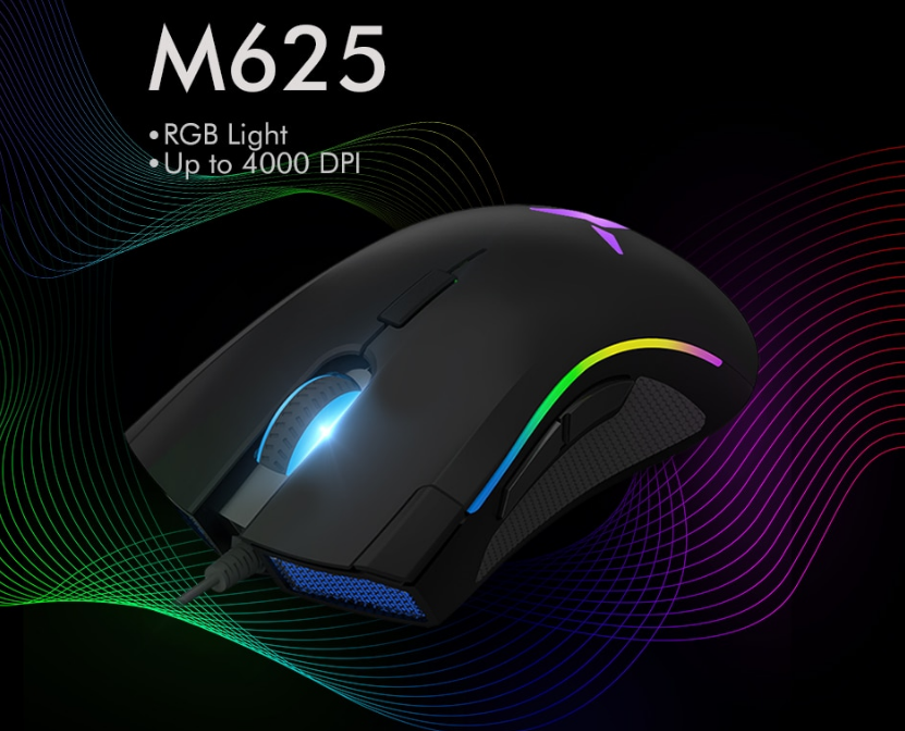 Мышка геймерская Delux M625 A3050 RGB с подсветкой 4000DPI - фото 10 Мышка геймерская Delux M625 A3050 RGB с подсветкой 4000DPI - фото 10