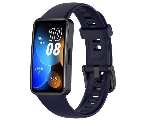 Ремешок Silicone для смарт-часов Huawei Band 8 Синий