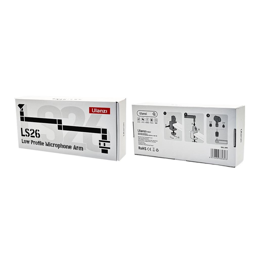 Штатив-держатель Ulanzi Vijim low-level Microphone Stand UV-2991 LS26 (2991) - фото 2 Штатив-держатель Ulanzi Vijim low-level Microphone Stand UV-2991 LS26 (2991) - фото 2