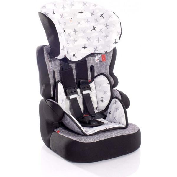 Детское автокресло Bertoni (Lorelli) X-DRIVE+ (9-36кг) (dark grey airplane) (X-DRIVE+ -dark grey air)