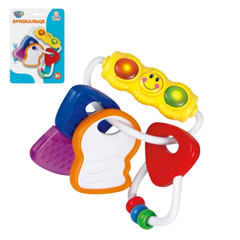 Погремушка-прорезыватель LimoToy 306E на планшетке (6900005579935)