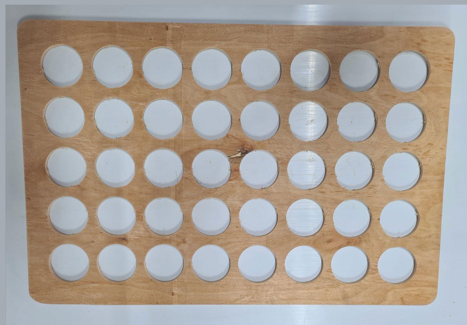 Набор для калибровки чеснока Calibr-garlic 600х400 мм 68-28 мм фанера 7 мм (11755928) - фото 7 Набор для калибровки чеснока Calibr-garlic 600х400 мм 68-28 мм фанера 7 мм (11755928) - фото 7