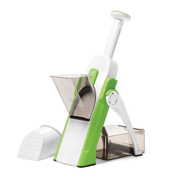 Овочерізка-мультислайсер Safe Spring Slicer Зелений