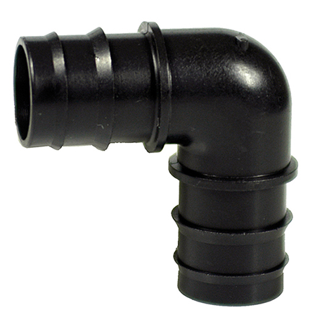 Колено ершовое-шип Irritec 16х16 мм