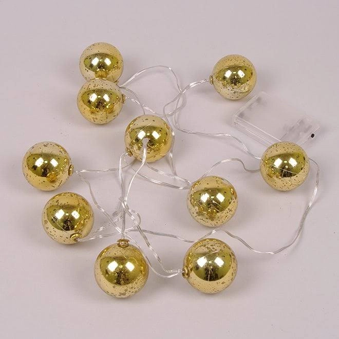 Гирлянда Шарики холодный свет 2 м (40800)