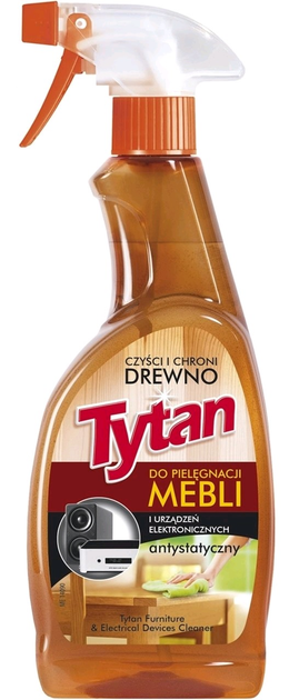 Засіб для догляду за меблями та електронікою Tytan Professional 500 мл антистатичний