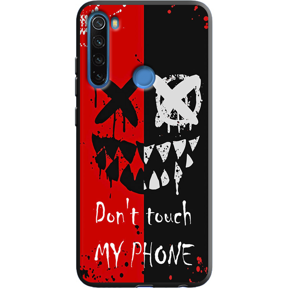 Чохол Boxface Xiaomi Redmi Note 8 Bad Smile Чорний силікон (38214-up2468-38332)