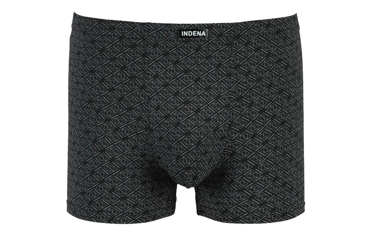 Мужские трусы INDENA Полу-батал 3XL р. 52-54 Черный (205307)