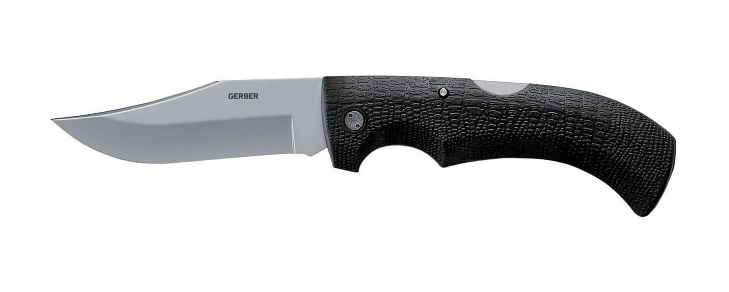 Нож складной с чехлом Gerber Gator Folder CP FE Back lock 56-60 HRC 420HC нержавеющая сталь 95,5 мм Черный (2565335954)