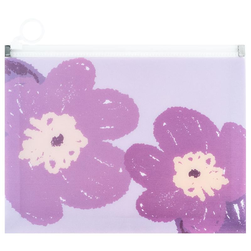 Папка на молнии zip-lock Axent Lavender-4 A5+ Фиолетовый (1498-39-A)
