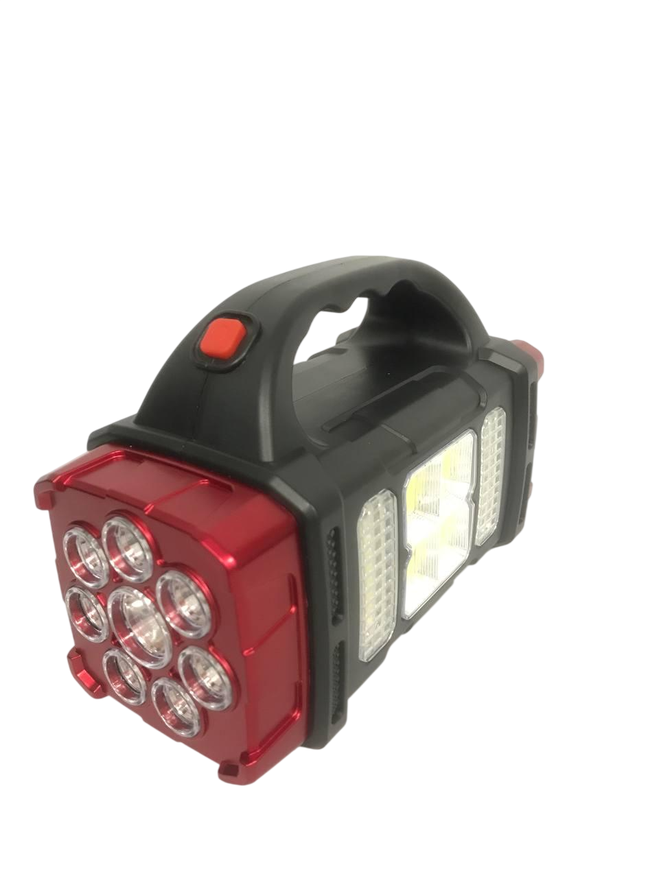 Фонарик светодиодный портативный HB-1678 solar+ micro usb charge в руку Red (10301426) Фонарик светодиодный портативный HB-1678 solar+ micro usb charge в руку Red (10301426)