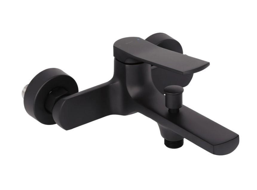 Смеситель для ванны без душевого гарнитура Qtap Slavonice QTSLA259BLM45918 Black Matt (56046)