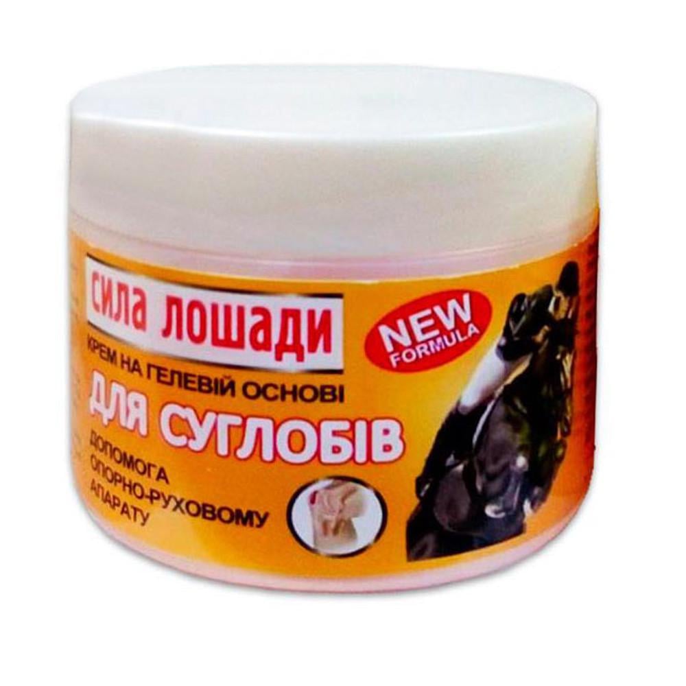 Крем-гель для суставов согревающий LekoPro Сила лошади 300 мл Оранжевый (2296434476)