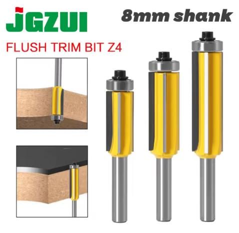 Набор фрез по дереву концевых 14/16/16 мм хвостовик 8 мм 3 шт. (F585) - фото 2 Набор фрез по дереву концевых 14/16/16 мм хвостовик 8 мм 3 шт. (F585) - фото 2