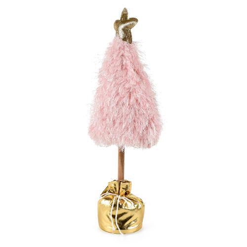 Елка декоративная Stenson R95916 настольная 52 см Розовый