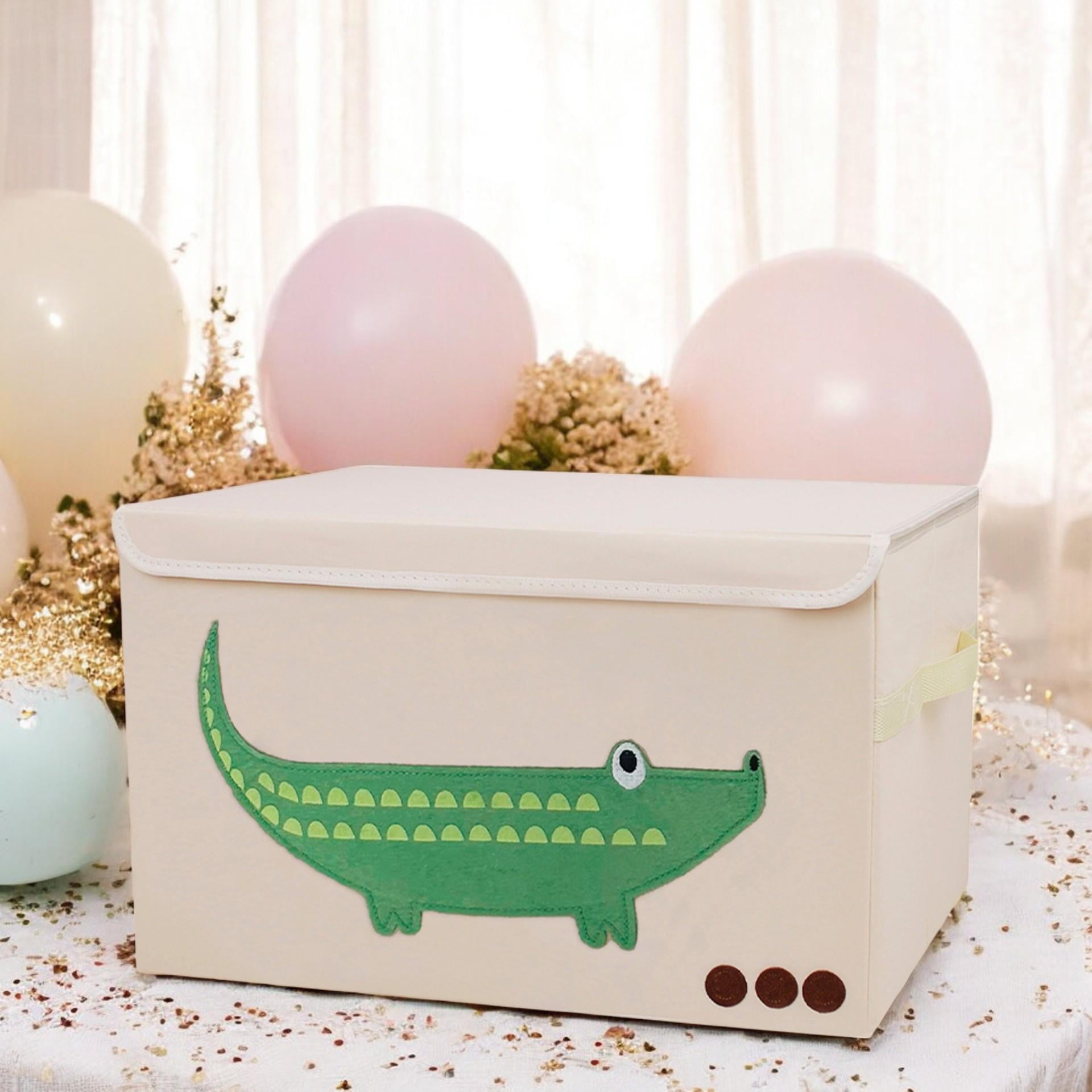 ᐉ Короб для іграшок Handy Home Крокодил 38x26x26 см Бежевий (CH14