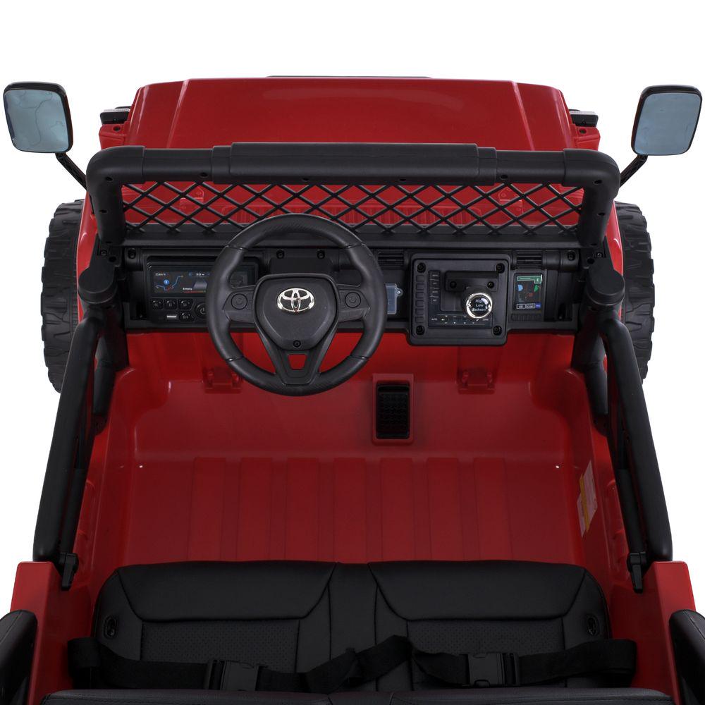 Дитячий електромобіль Bambi Jeep Toyota 2566AEBLR 4W Червоний - фото 5 Дитячий електромобіль Bambi Jeep Toyota 2566AEBLR 4W Червоний - фото 5