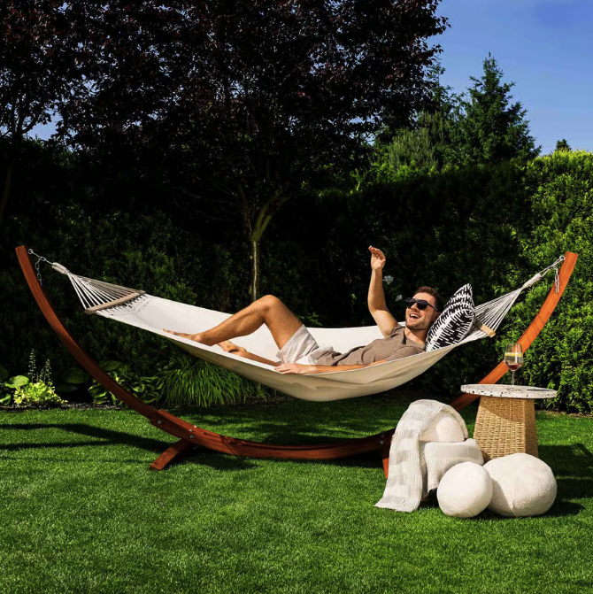 Гамак зі стелажем Di Volio Trevia Кремовий (4927) - фото 14 Гамак зі стелажем Di Volio Trevia Кремовий (4927) - фото 14