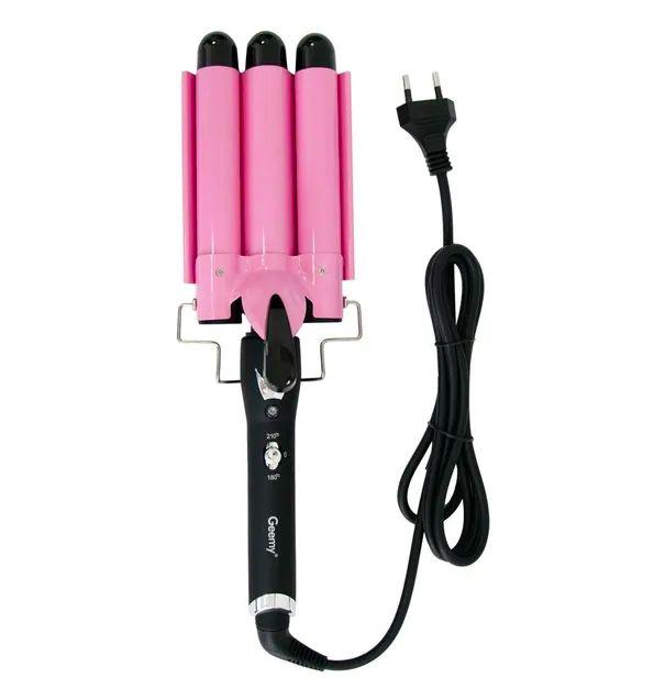 Щипцы-плойка Geemy GM-1956 для создания больших локонов 25 мм (4358)