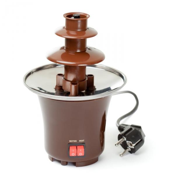 Шоколадный фонтан Фондю Mini Chocolate Fondue Fountain - фото 3