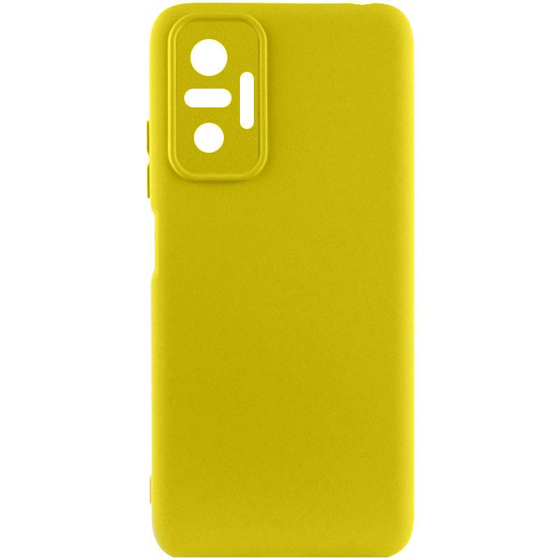 Противоударный чехол Silicone Cover Lakshmi Full Camera (A) для Xiaomi Redmi Note 10 Pro / 10 Pro Max Песочный